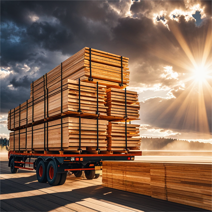 實木地板整車運輸