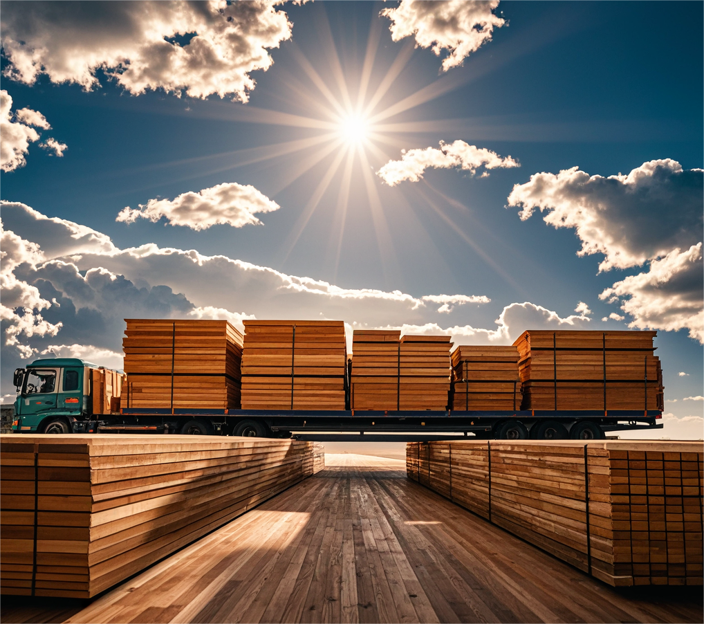 實木地板整車運輸